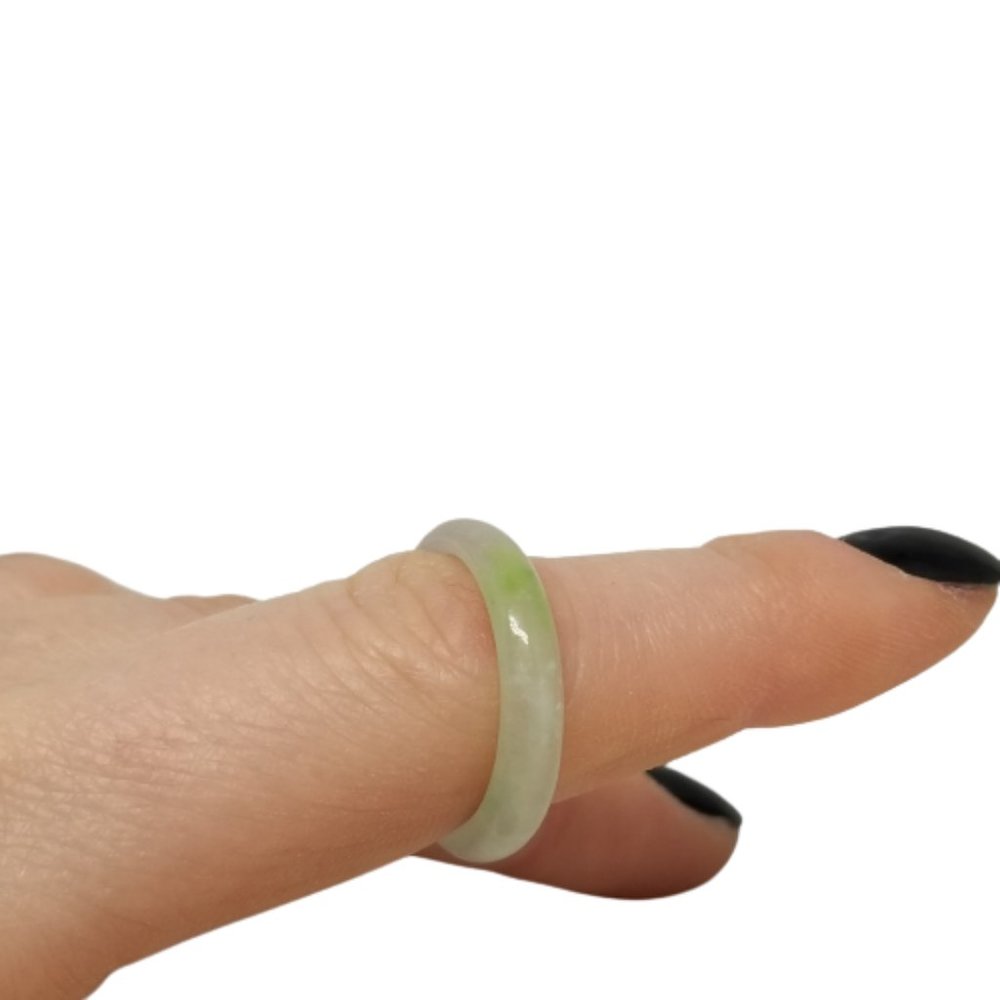 Jade Ring Band Size 7